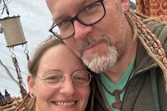 Besuch im Stand vom Sven