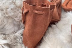 Lederbeutel hellbraun