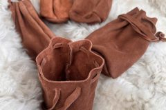 Lederbeutel hellbraun