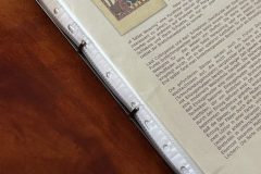 Leder-Ringmappe A4 innen