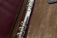 Leder-Ringmappe A4 innen