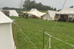 Sonnensegel der Nachbarn ist müde - Sonnensegel schläft